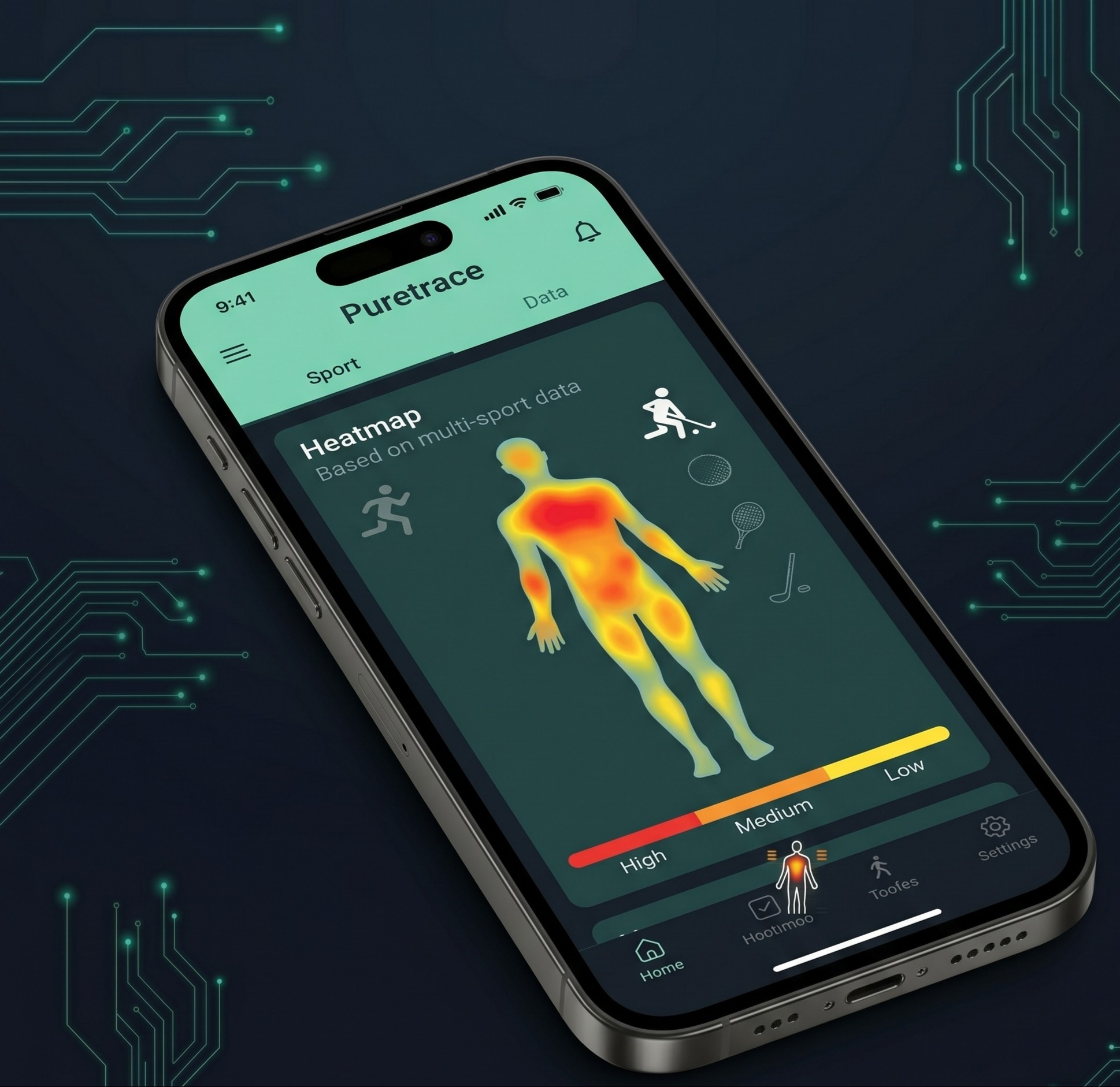 Puretrace app